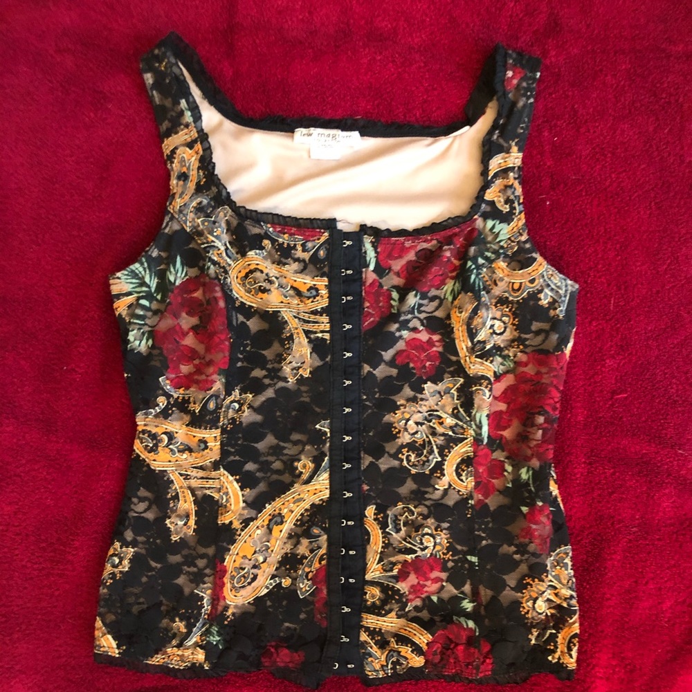 Paisley and Lace Top